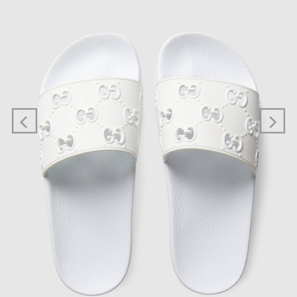 Women Rubber GG Slide Sandal 💕